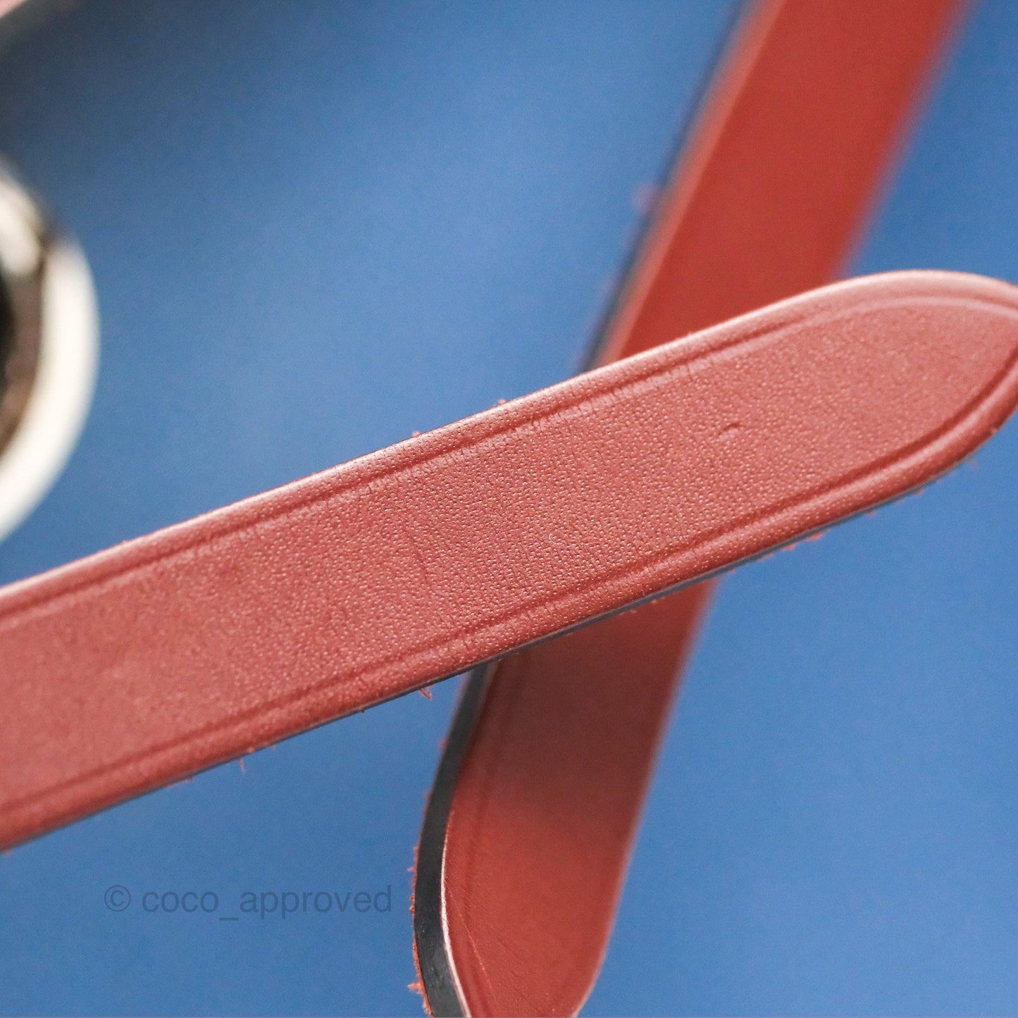 Hermès Herbag Zip 31 Rouge H/Bleu Agate Canvas Palladium Hardware