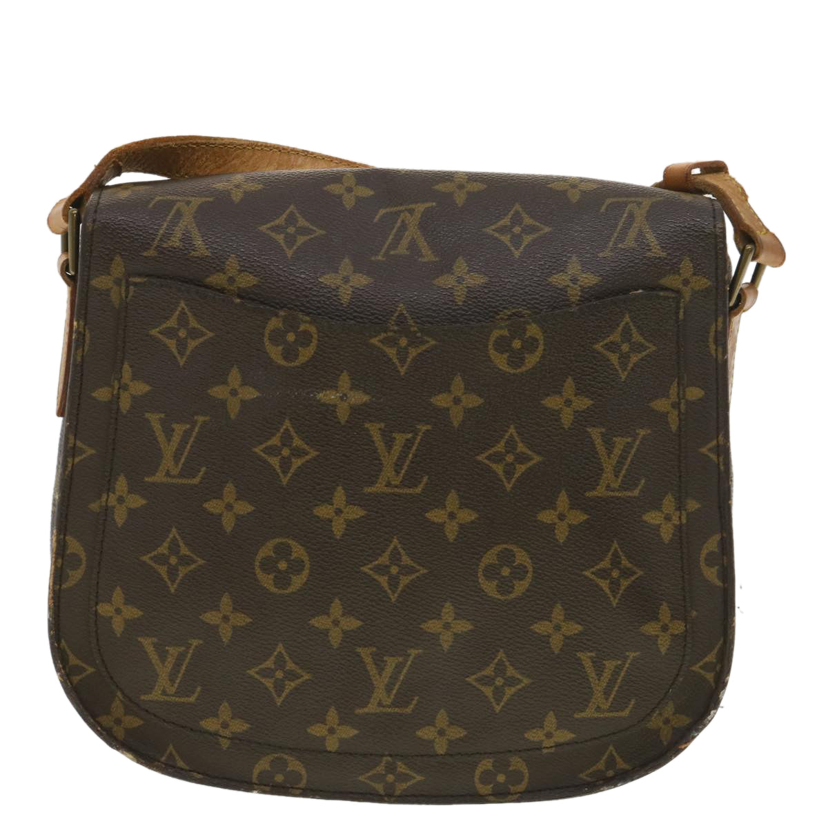 LOUIS VUITTON Monogram Saint Cloud GM Shoulder Bag M51242 LV 37915