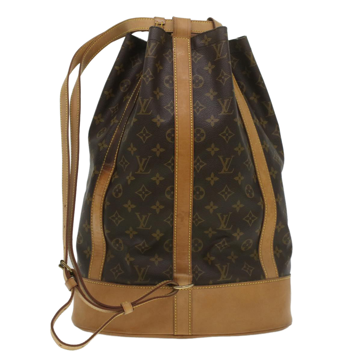 LOUIS VUITTON Monogram Randonnee GM Shoulder Bag M42244 LV 37930