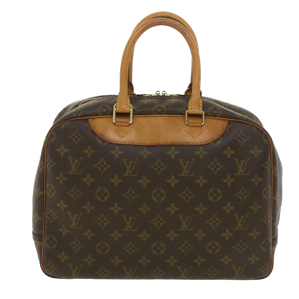 LOUIS VUITTON Monogram Deauville Hand Bag M47270 LV 37935