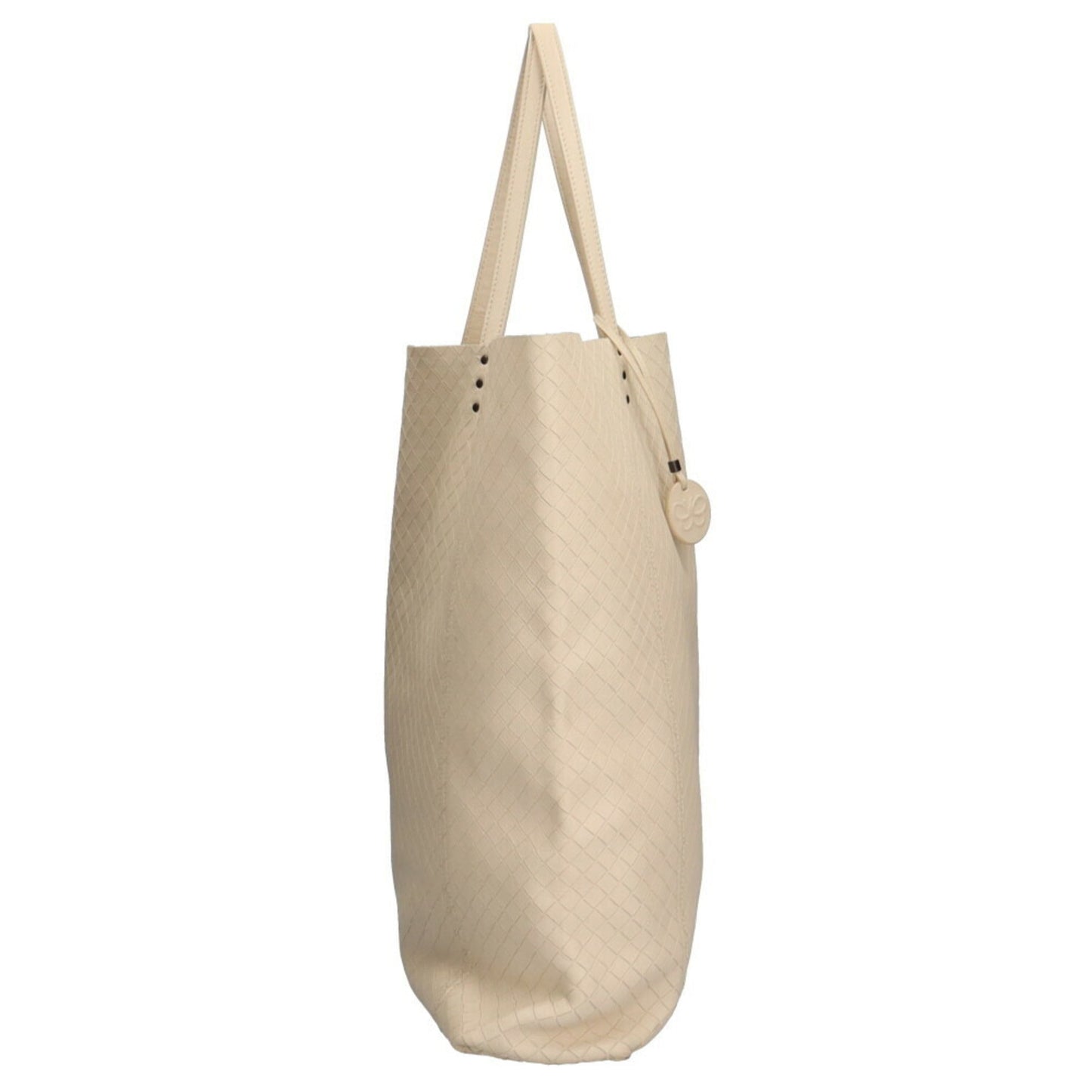 Luxury Bottega Veneta Intrecciomirage ivory  Leather Tote Bag ()