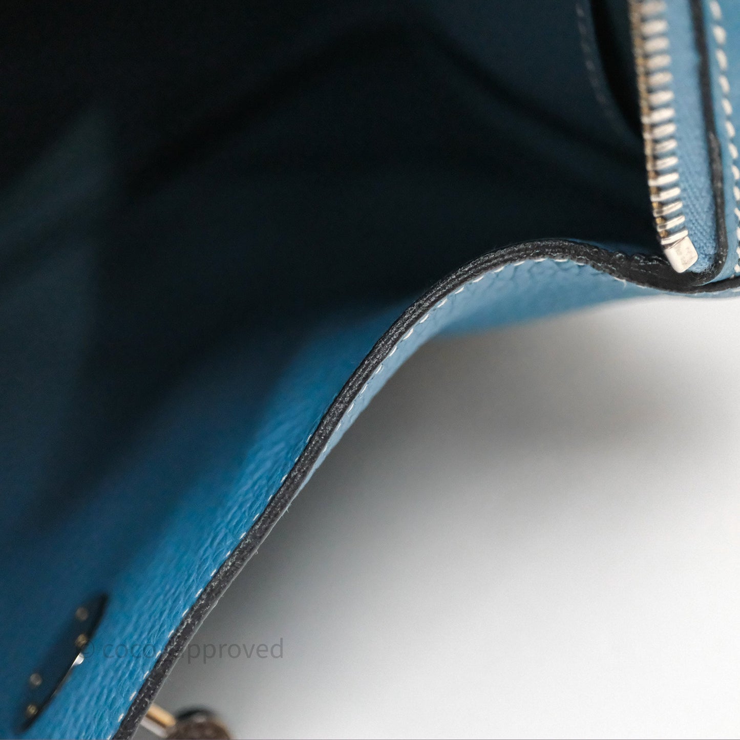 Hermès Lindy 30 Bleu Jean 75 Clemence Palladium Hardware