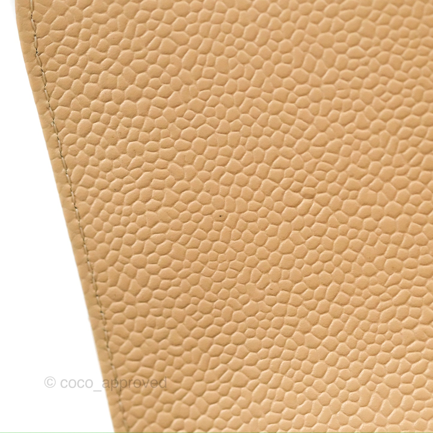 Chanel Jumbo Double Flap Beige Caviar Gold Hardware⁣⁣