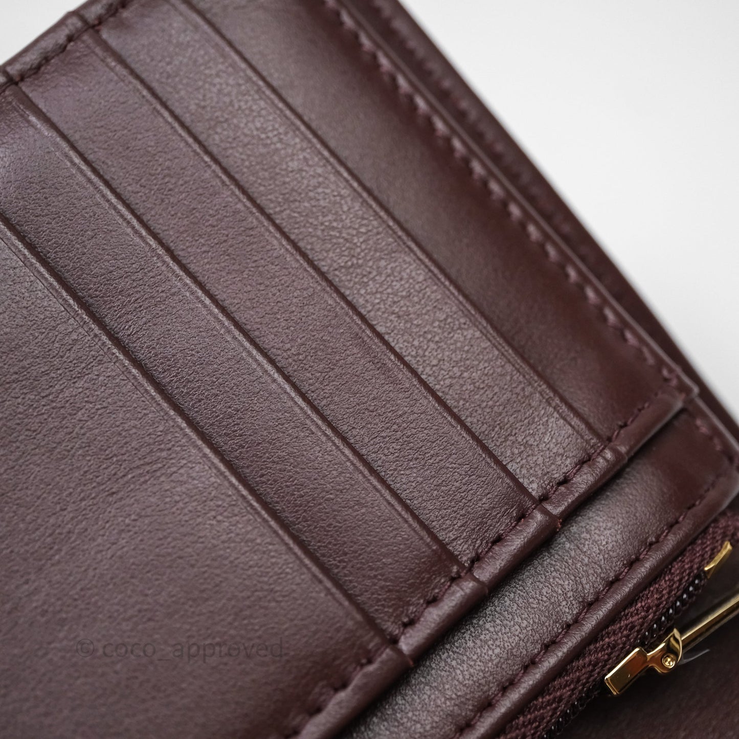 Chanel Classic Quilted Passport Holder Black Caviar Gold Hardware