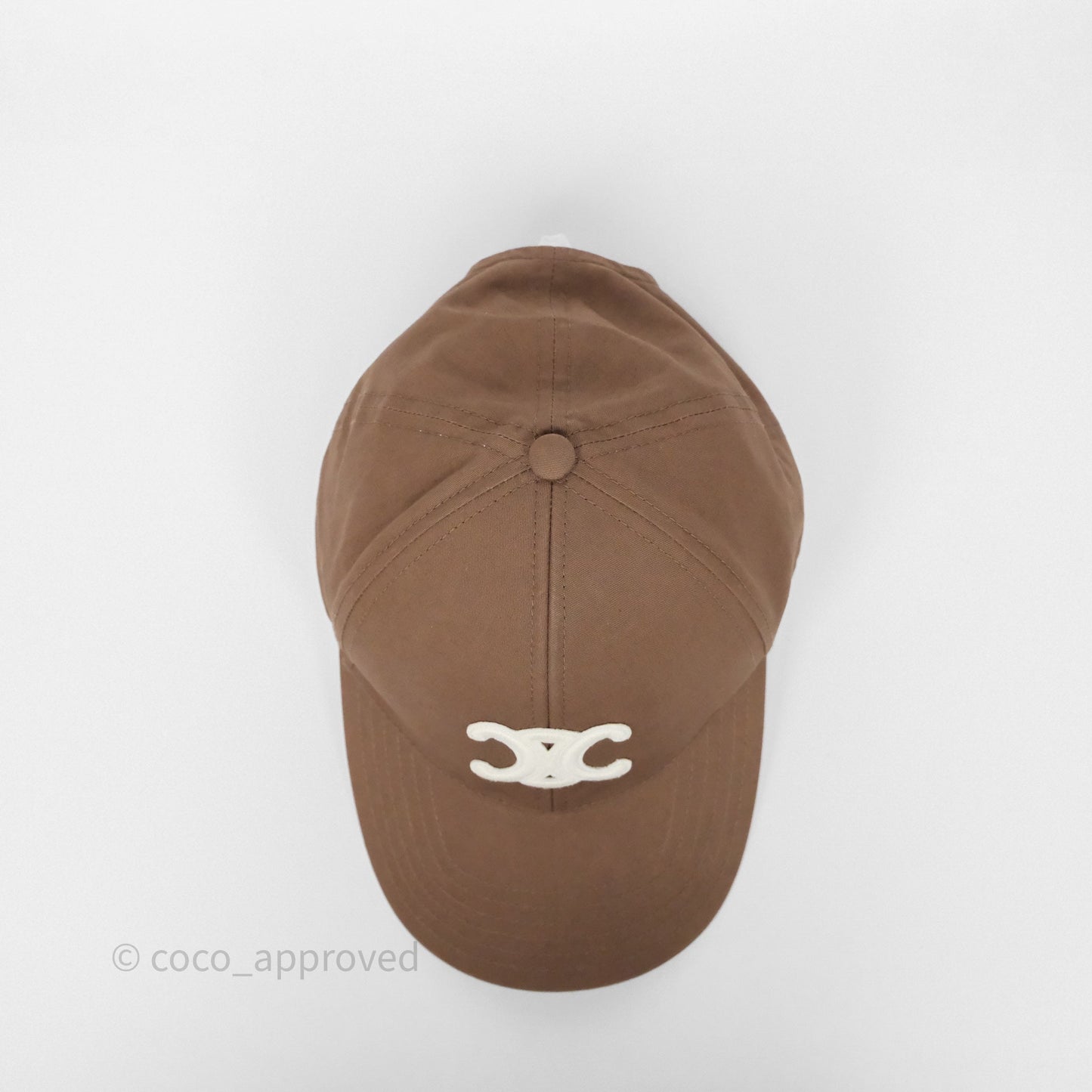 Celine Baseball Cap Cotton Triomphe