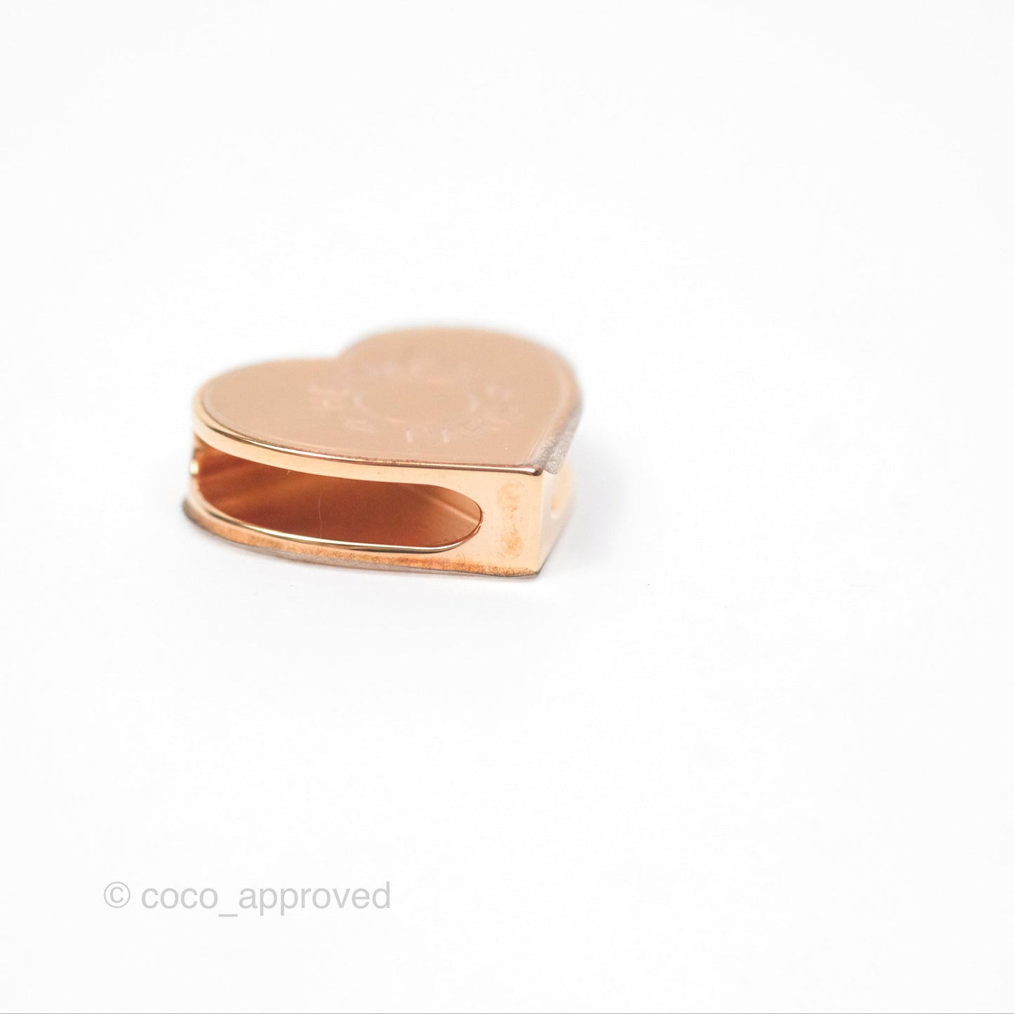 Hermès Mini Coeur Scarf Ring