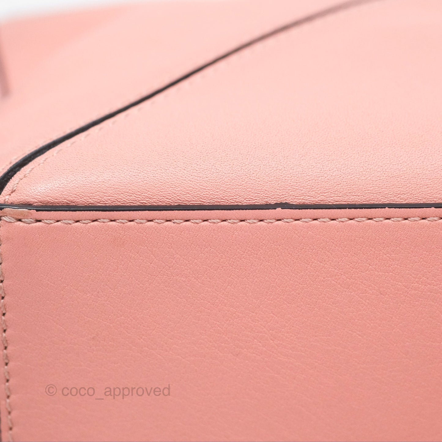 Loewe Small Puzzle Bag Pink Calfskin