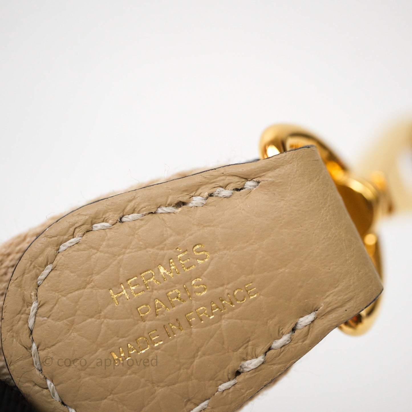 Hermès Mini Evelyne 16 Trench S2 Clemence Gold Hardware