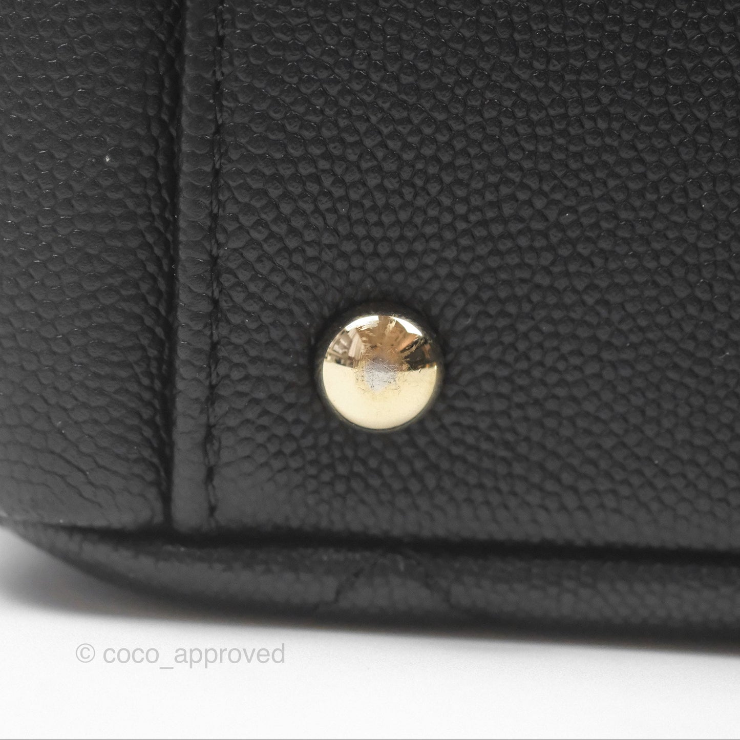 Chanel Quilted Large Business Affinity Flap Black Caviar Gold Hardware