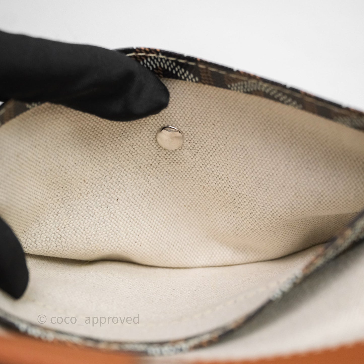 Goyard Bohème Hobo Bag Black & Tan