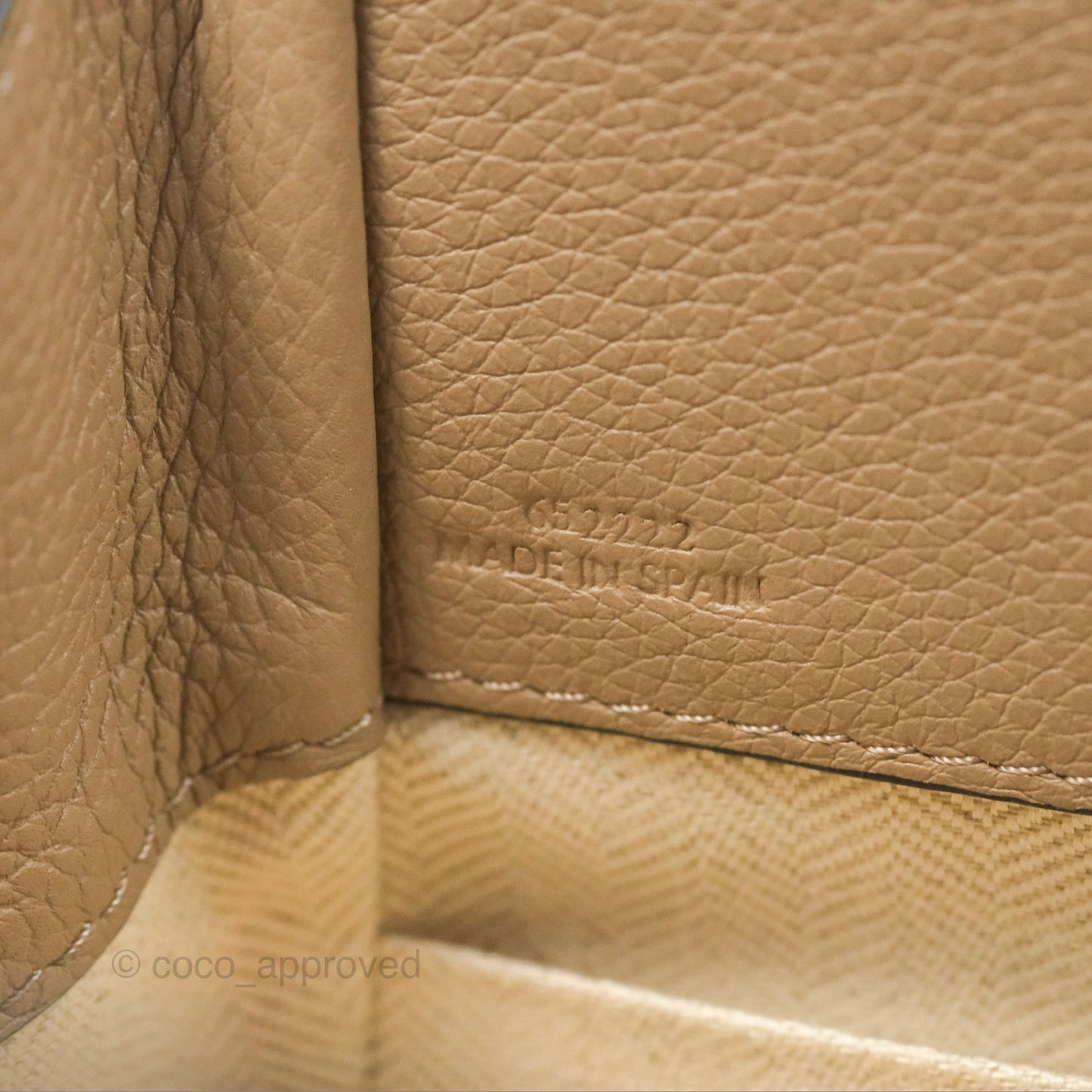 Loewe Hammock Mini Sand Shoulder Bag