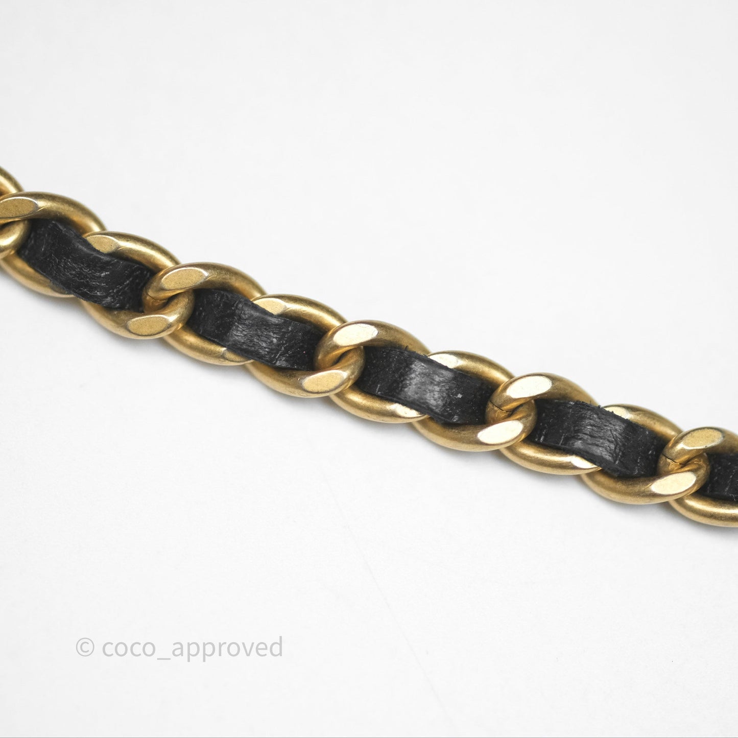 Chanel Vanity Rectangular Top Handle Black Lambskin Aged Gold Hardware