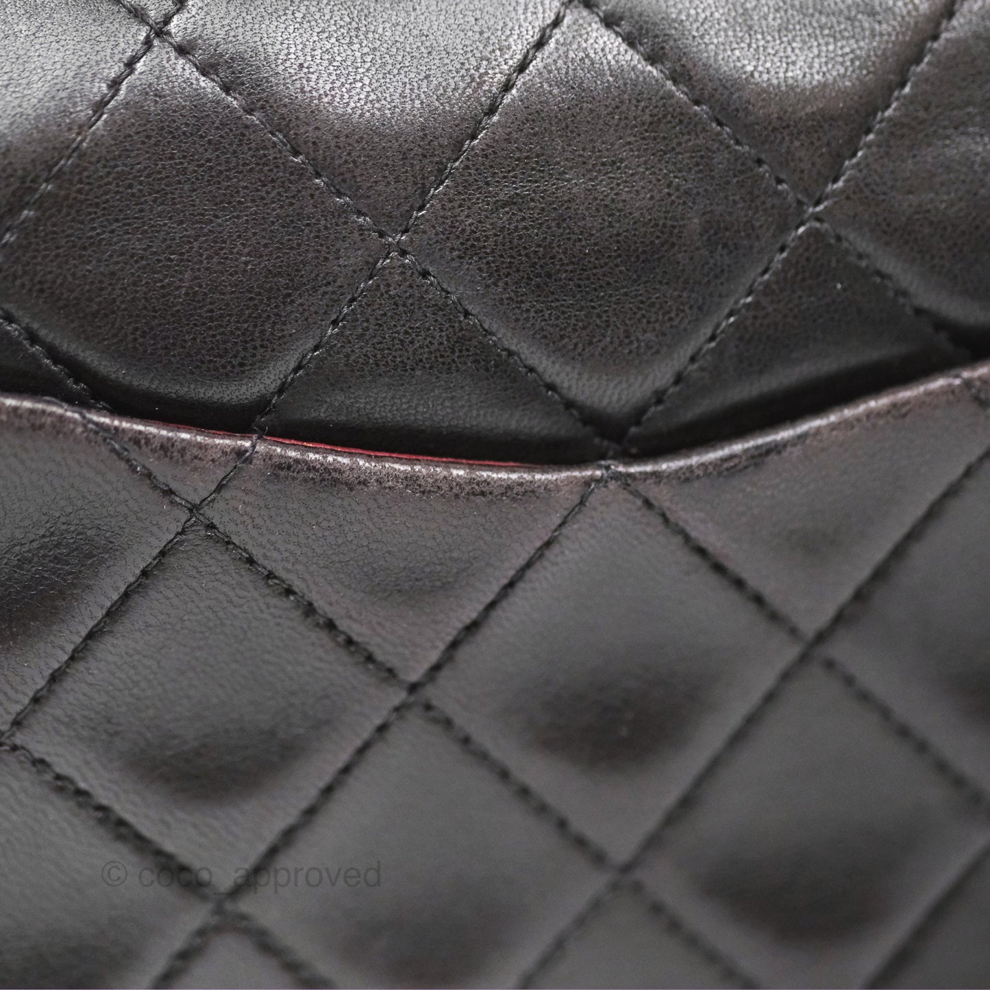 Chanel Classic Vintage Small Flap Black Lambskin 24K Gold Hardware