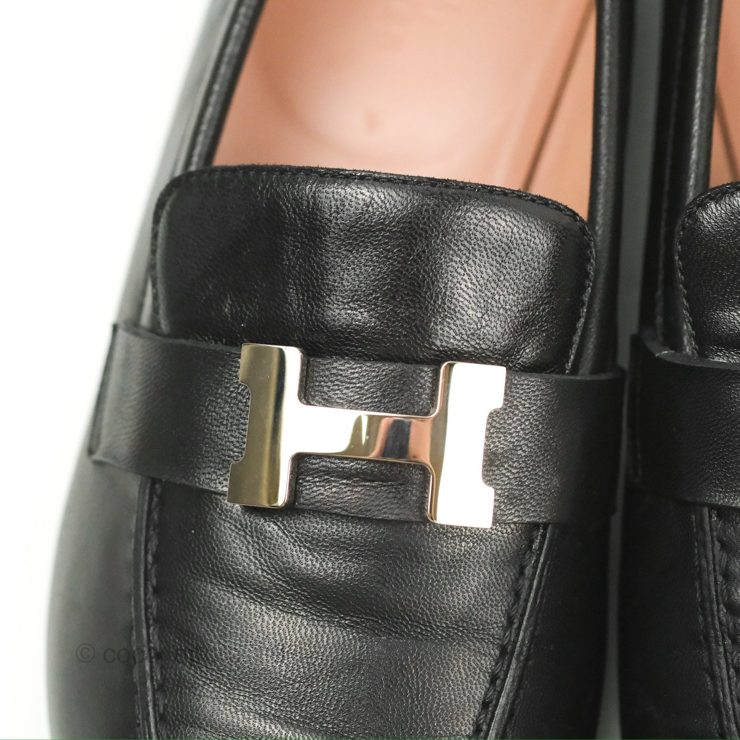 Hermès Paris Loafer H Goatskin Size 39