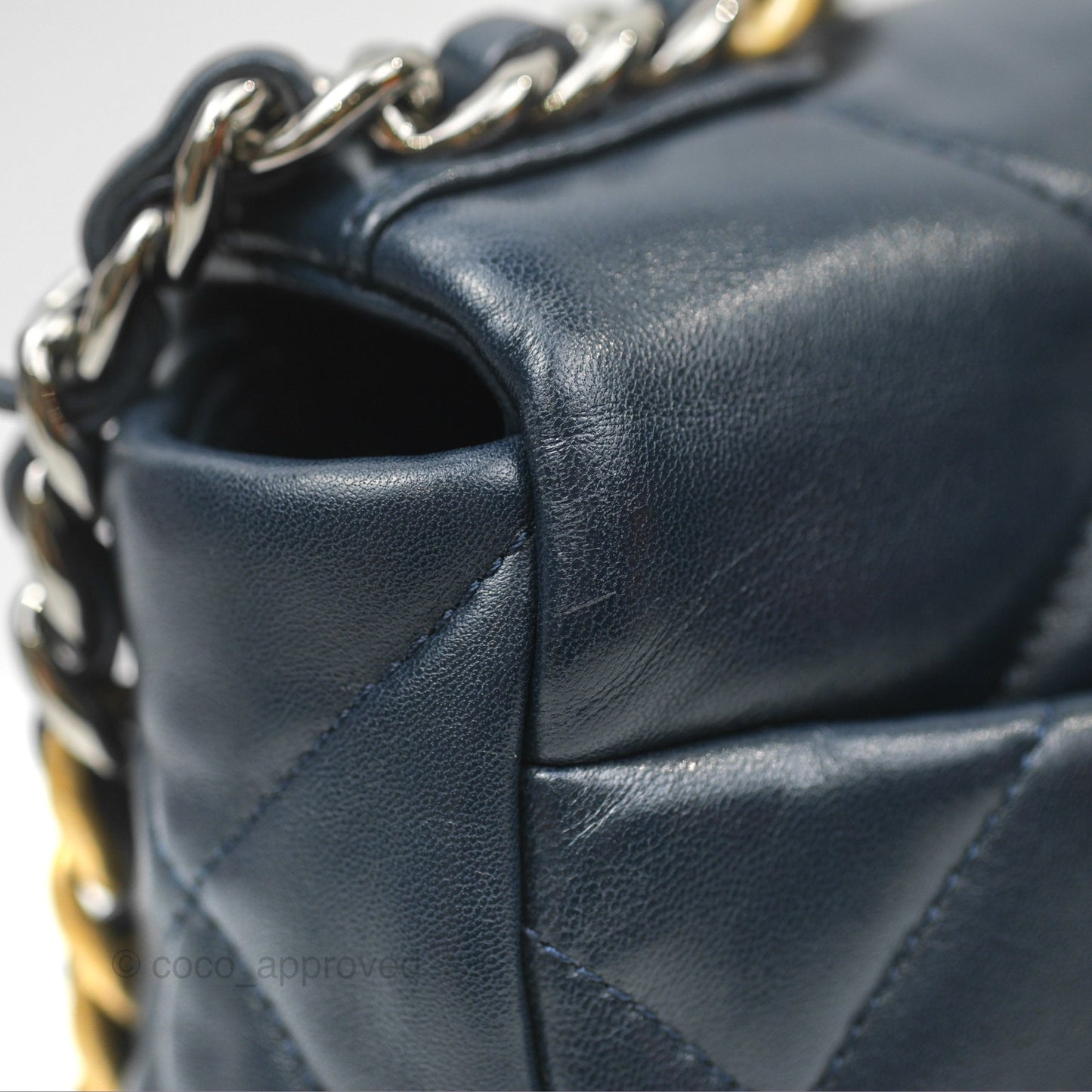 Chanel 19 Small Navy Mixed Hardware