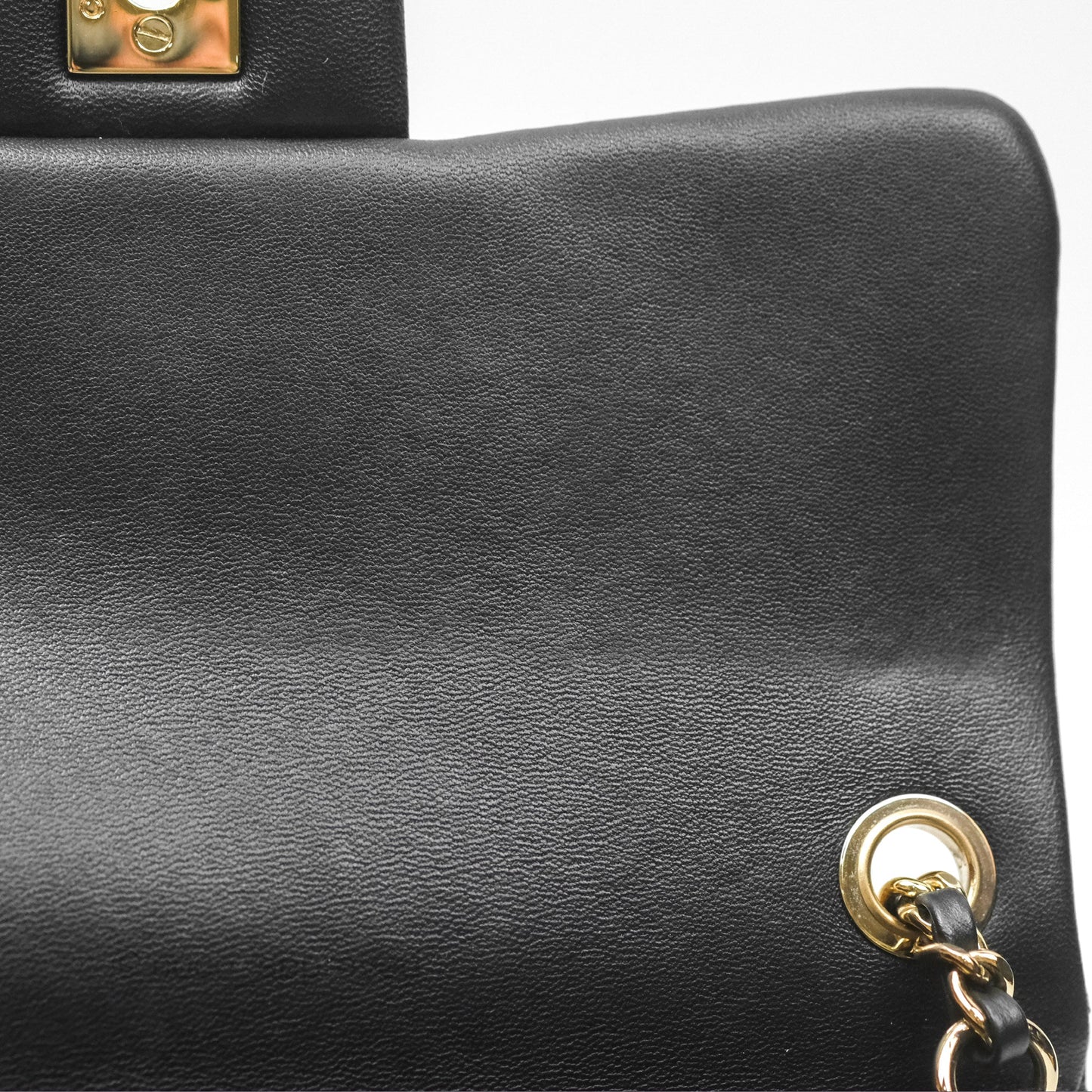 Chanel Ball Crush Mini Rectangular Black Lambskin Gold Hardware 23C