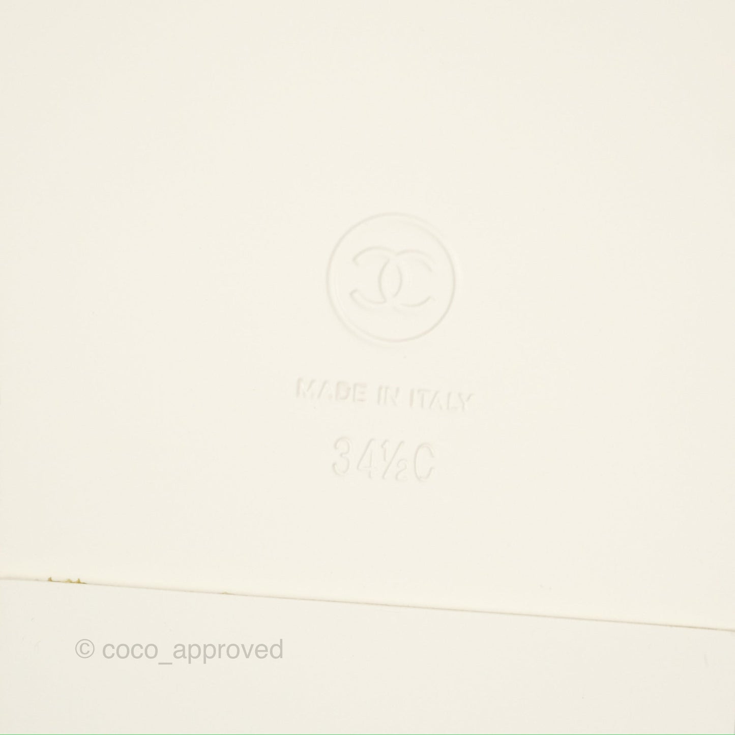 Chanel Multi-color Cha-Nel Logo Ivory Lambskin Slippers
