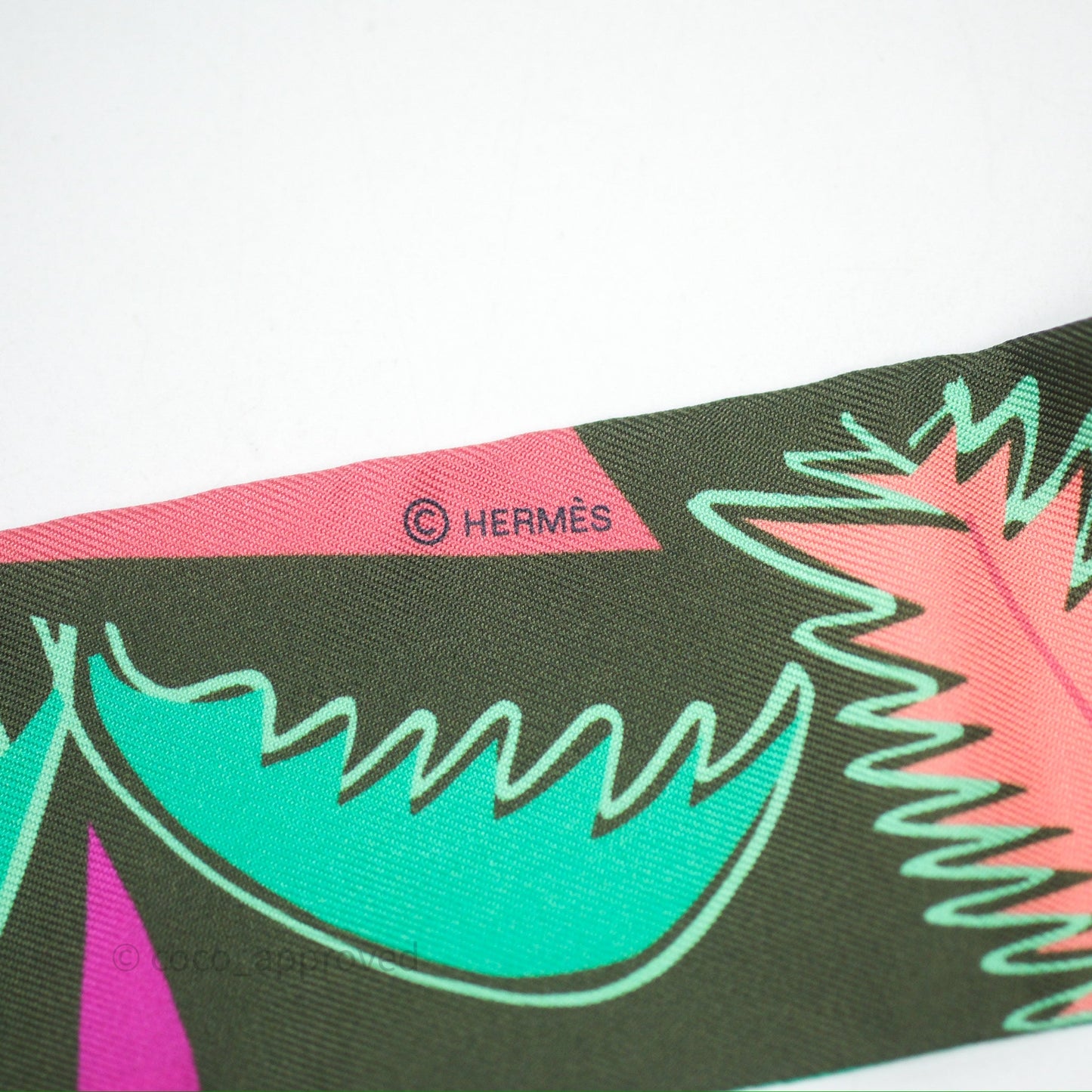 Hermès Sea Surf and Fun Silk Twilly