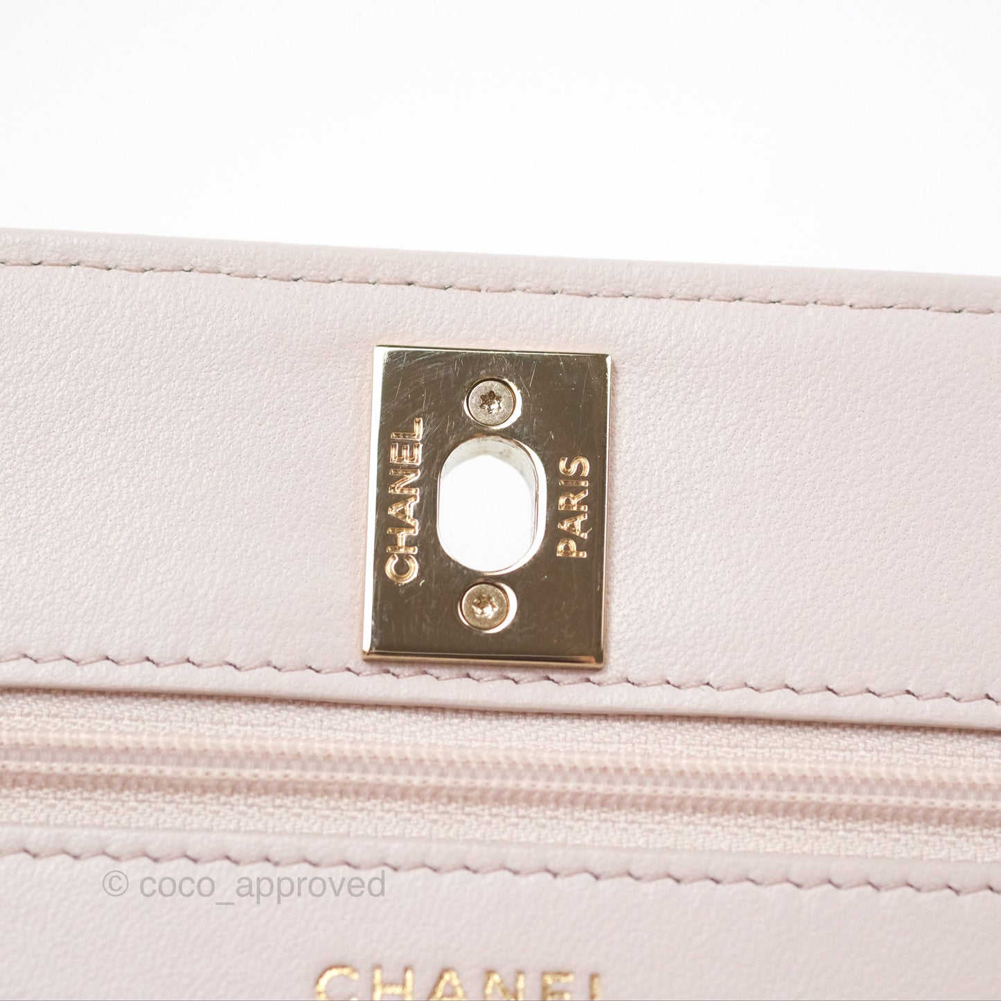 Chanel Trendy CC WOC Quilted Pink Lambskin Gold Hardware