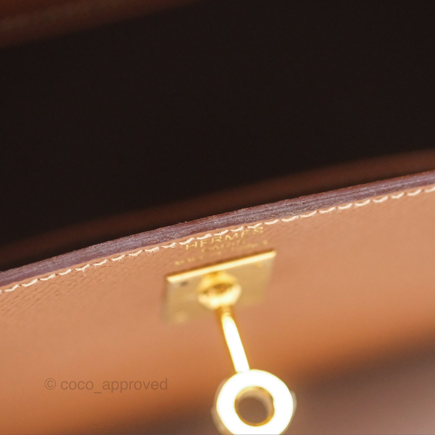 Hermès Kelly 25 Sellier Gold 37 Epsom Gold Hardware