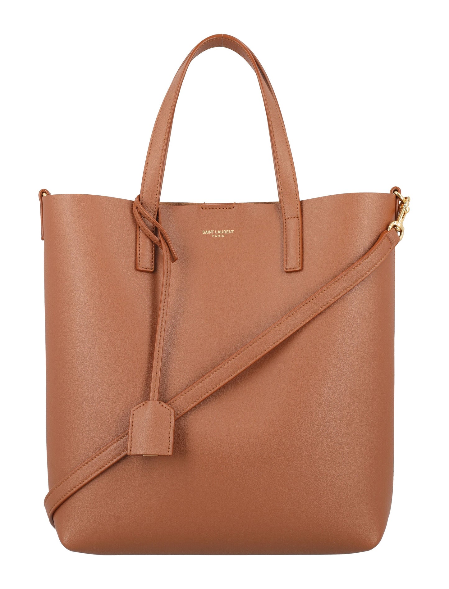Luxury Saint Laurent Women's Toy Shopping Bag in Brick | 24A600307CSV0J Color 6309