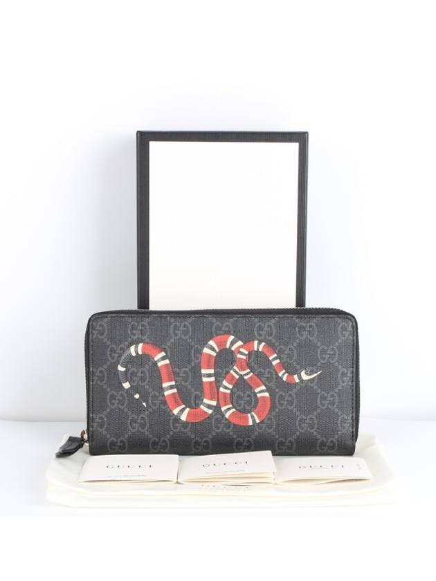 Luxury Gucci Trending 2025 Snake zipper black
