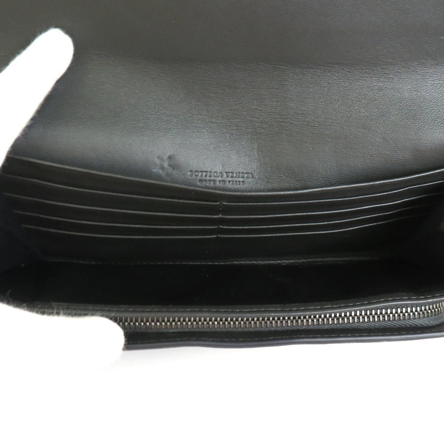 Luxury Bottega Veneta  Leather Long Wallet (Tri-Fold) ()