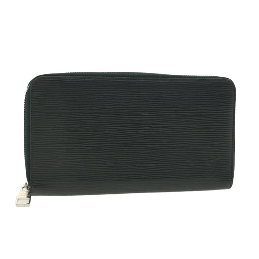 LOUIS VUITTON Epi Zippy Organizer Long Wallet Black M63852 LV 38007