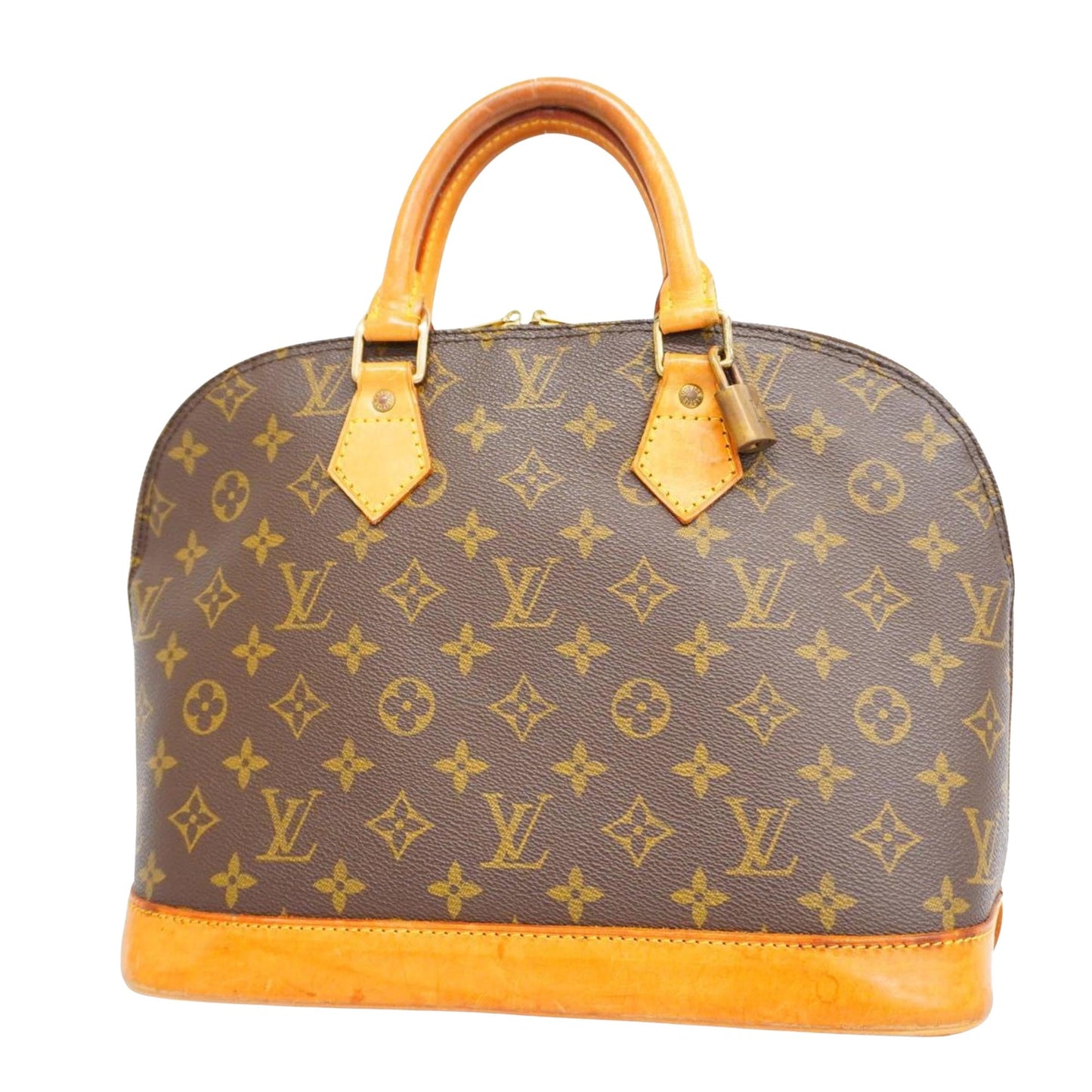 Louis Vuitton Alma  Canvas Handbag ()