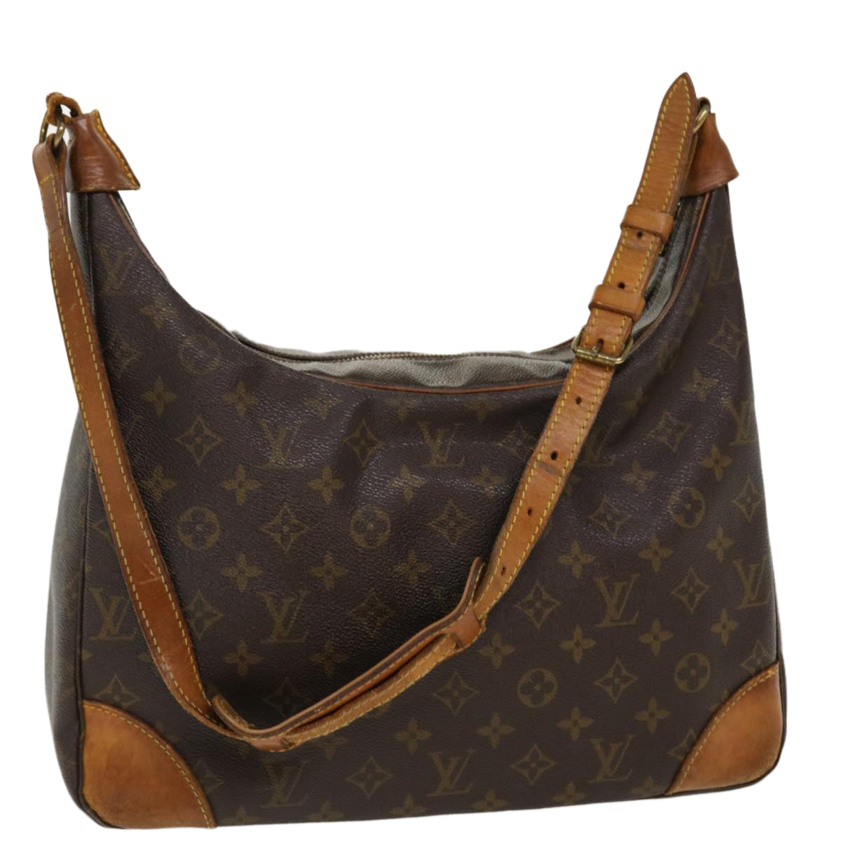 LOUIS VUITTON Monogram Boulogne 35 Shoulder Bag M51260 LV 38074