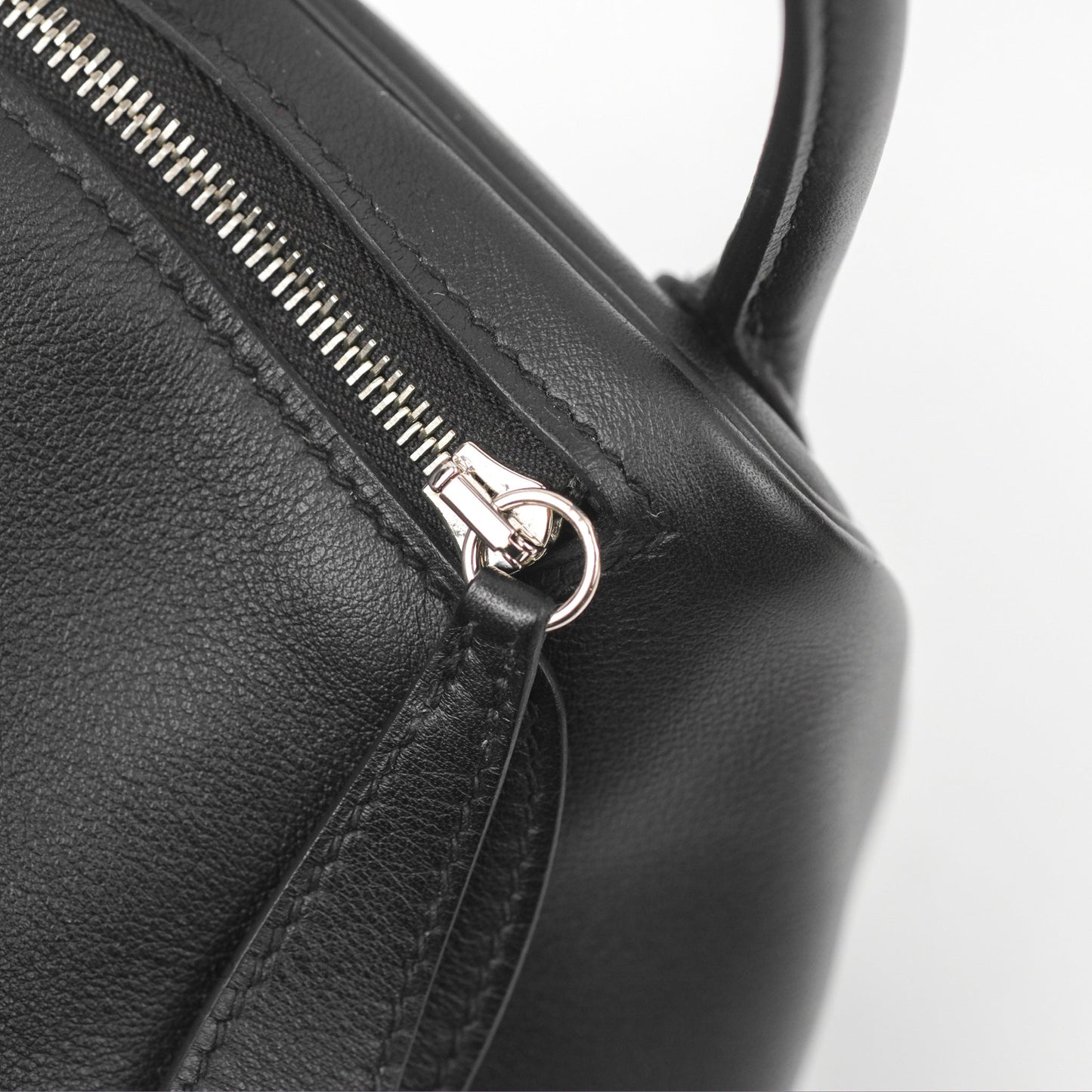 Hermès Mini Lindy 20 Back Swift Palladium Hardware