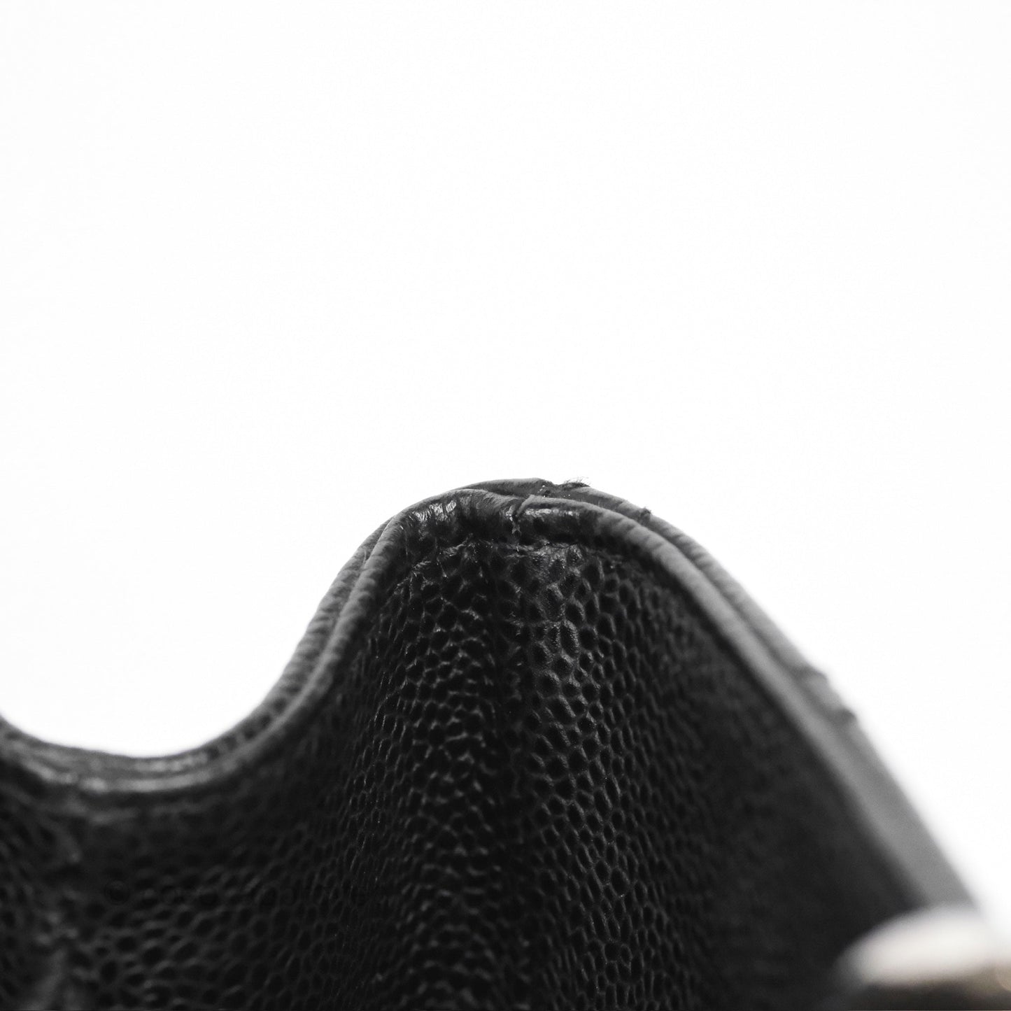 Chanel GST Black Caviar Silver Hardware