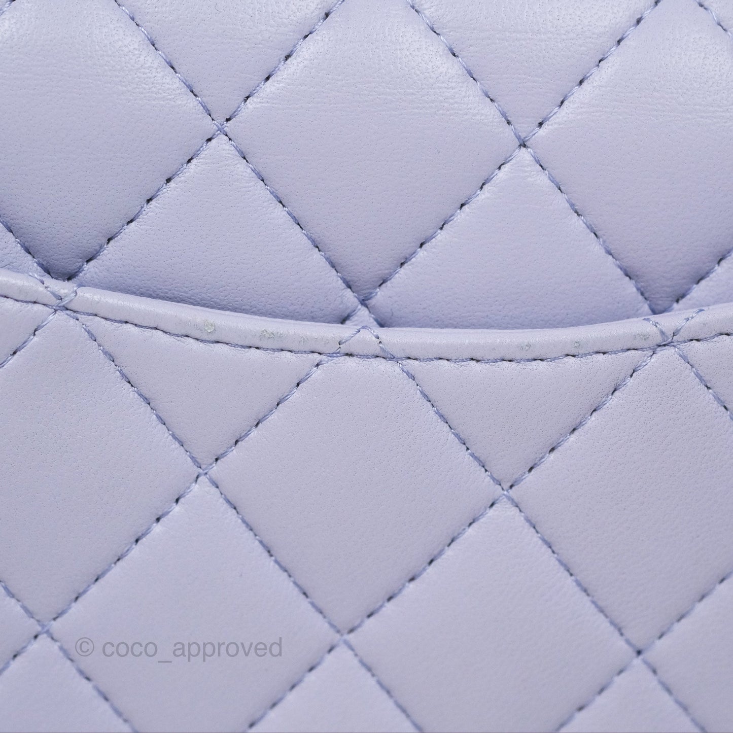 Chanel Top Handle Mini Rectangular Flap Bag Lilac Lambskin Gold Hardware