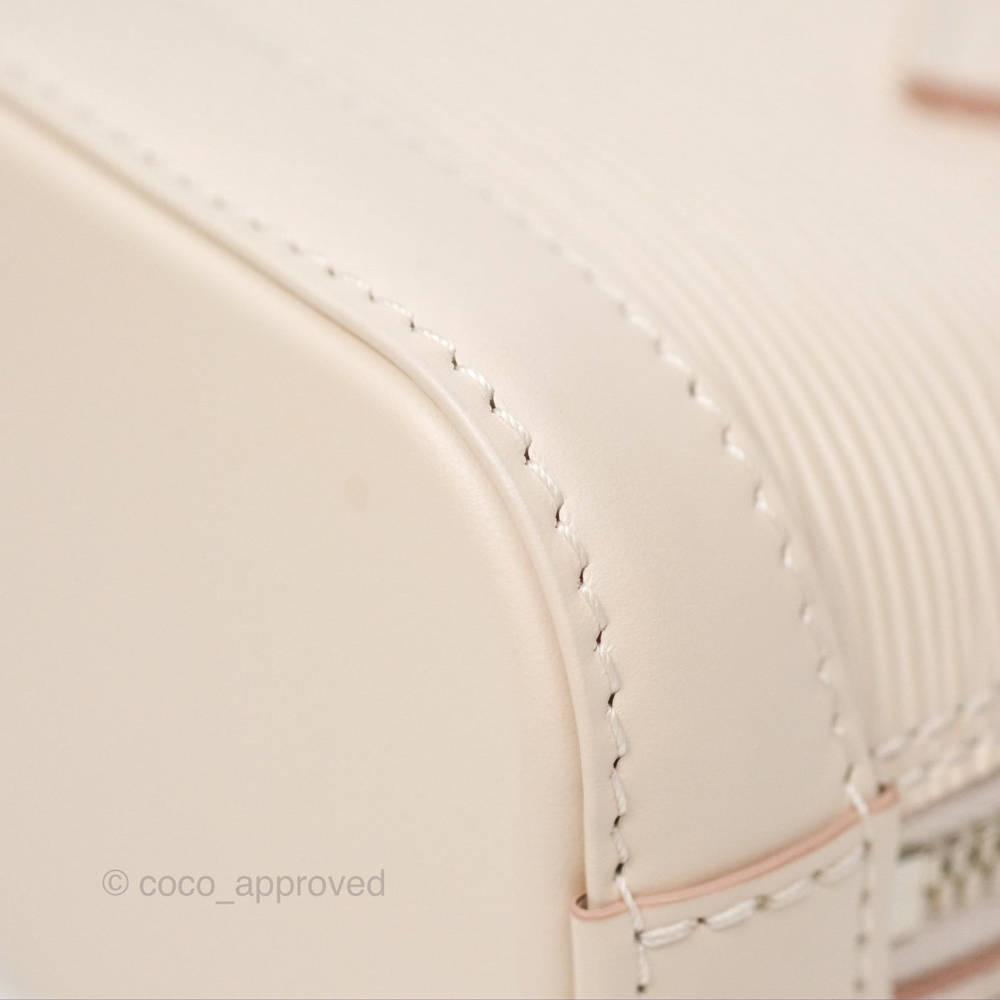 Louis Vuitton Alma Nano Quartz Silver Hardware