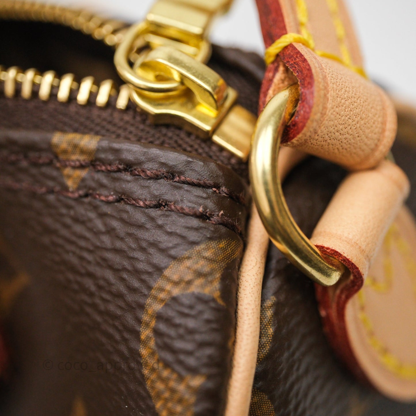 Louis Vuitton Nano Speedy Monogram Canvas