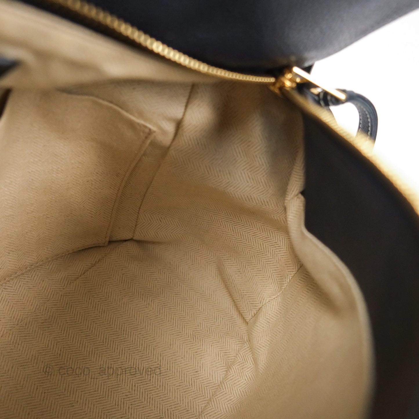 Loewe Medium Puzzle Bag Navy Calfskin Gold Hardware