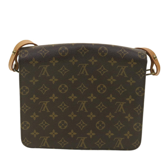 LOUIS VUITTON Monogram Cartouchiere GM Shoulder Bag M51252 LV 38145