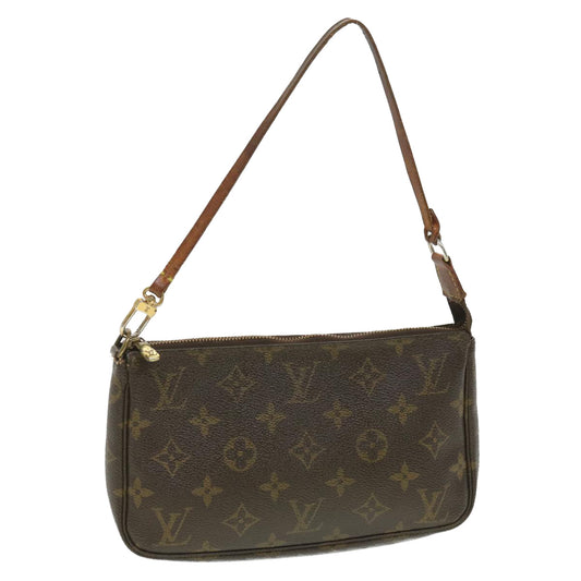 LOUIS VUITTON Monogram Pochette Accessoires Pouch M51980 LV 38158