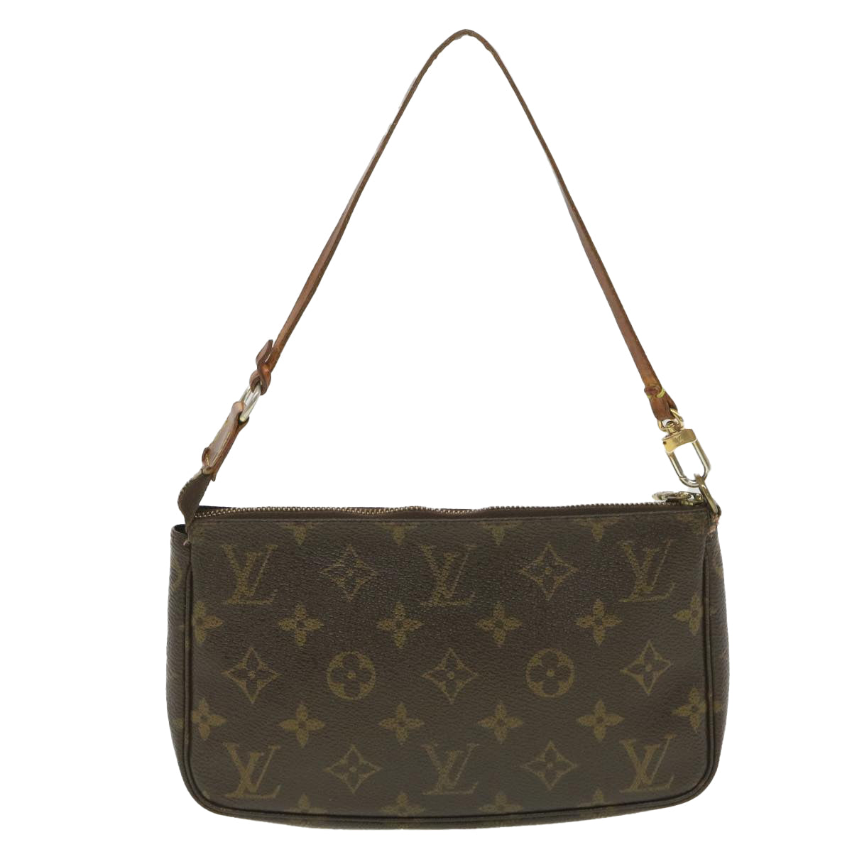 LOUIS VUITTON Monogram Pochette Accessoires Pouch M51980 LV 38158