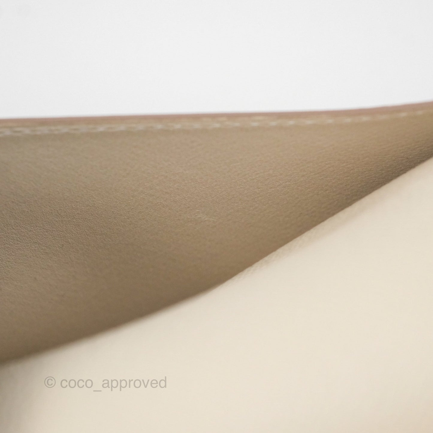 Hermès Constance Long To Go Wallet Craie 10 Epsom Gold Hardware