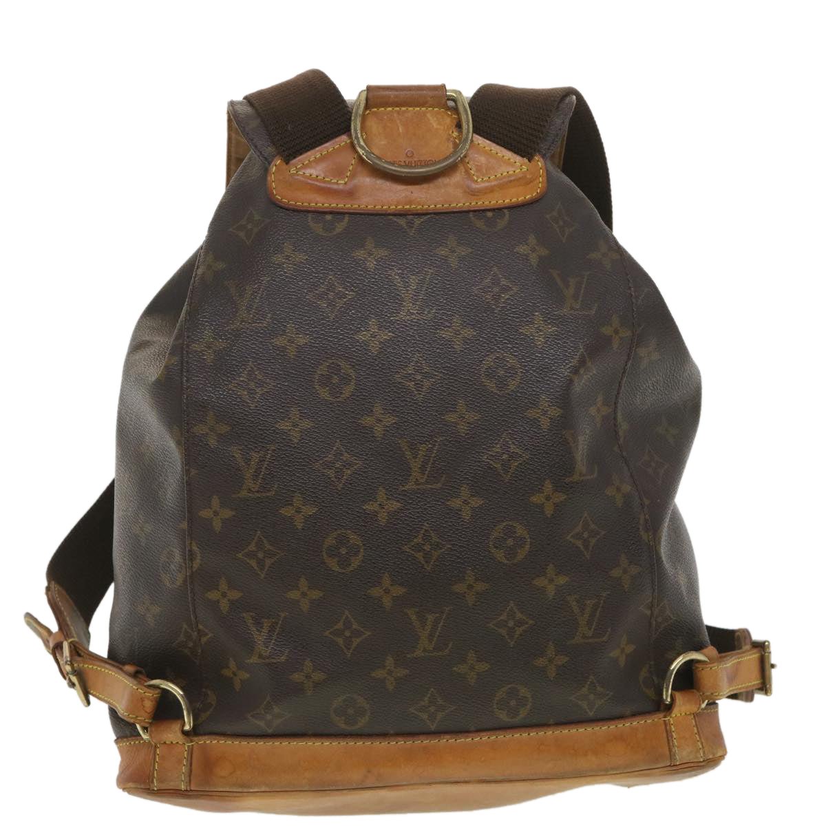 LOUIS VUITTON Monogram Montsouris GM Backpack M51135 LV 38161
