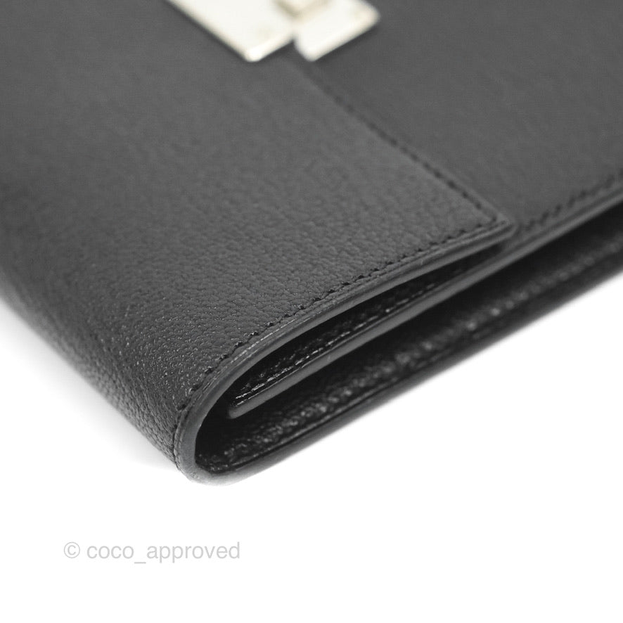 Hermès Clic 12 Wallet Black Palladium Hardware