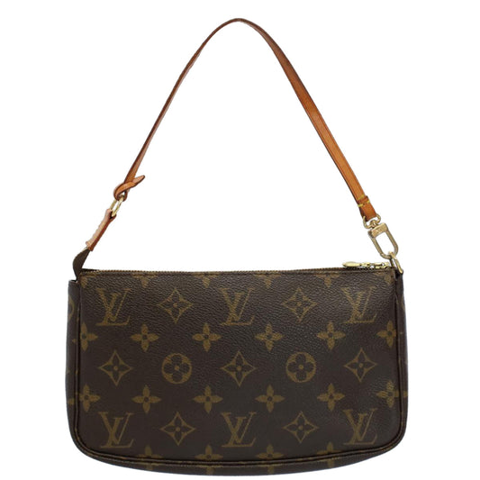 Louis Vuitton Pochette Accessoires  Leather Clutch Bag ()