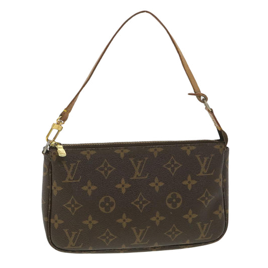 LOUIS VUITTON Monogram Pochette Accessoires Pouch M51980 LV 38202