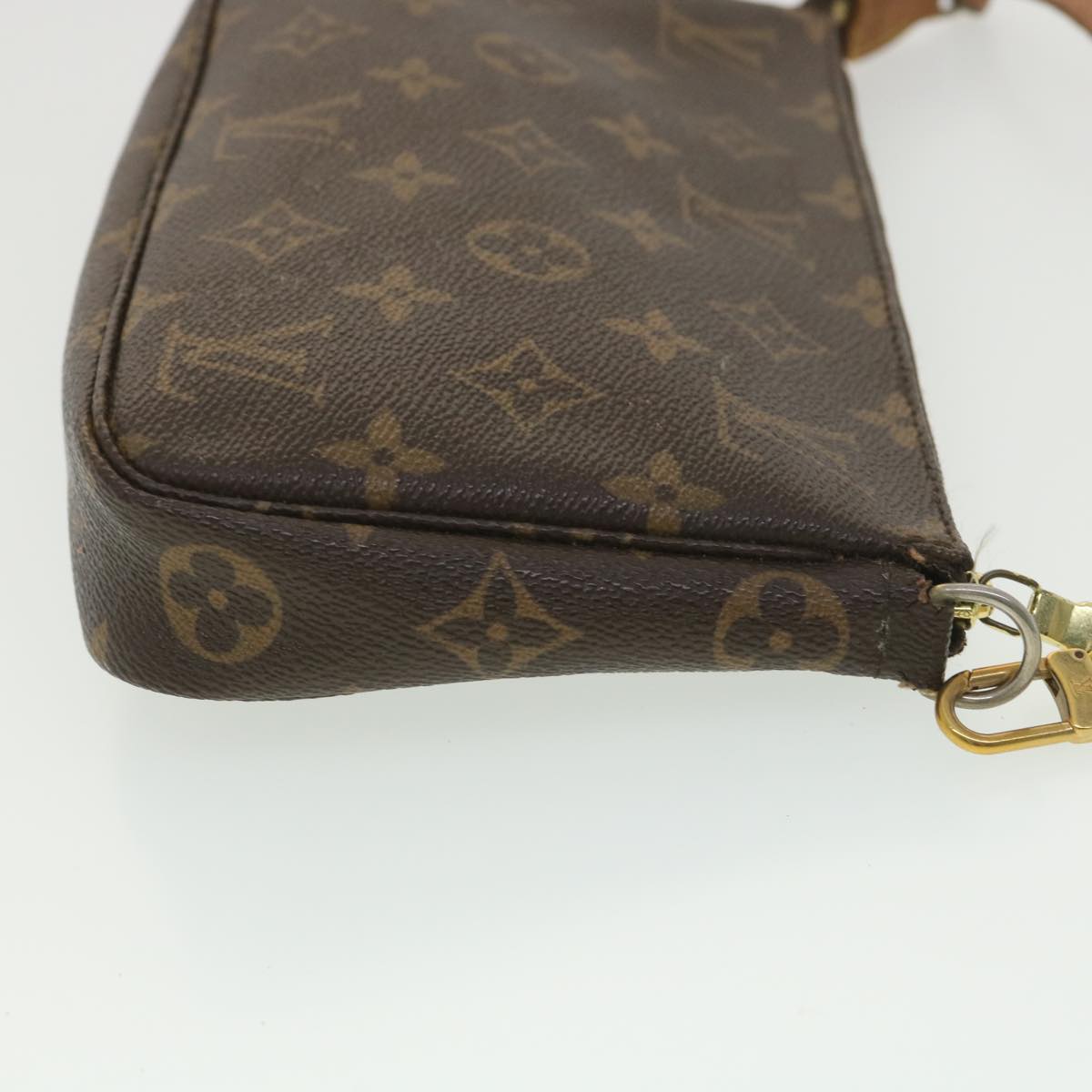 LOUIS VUITTON Monogram Pochette Accessoires Pouch M51980 LV 38202