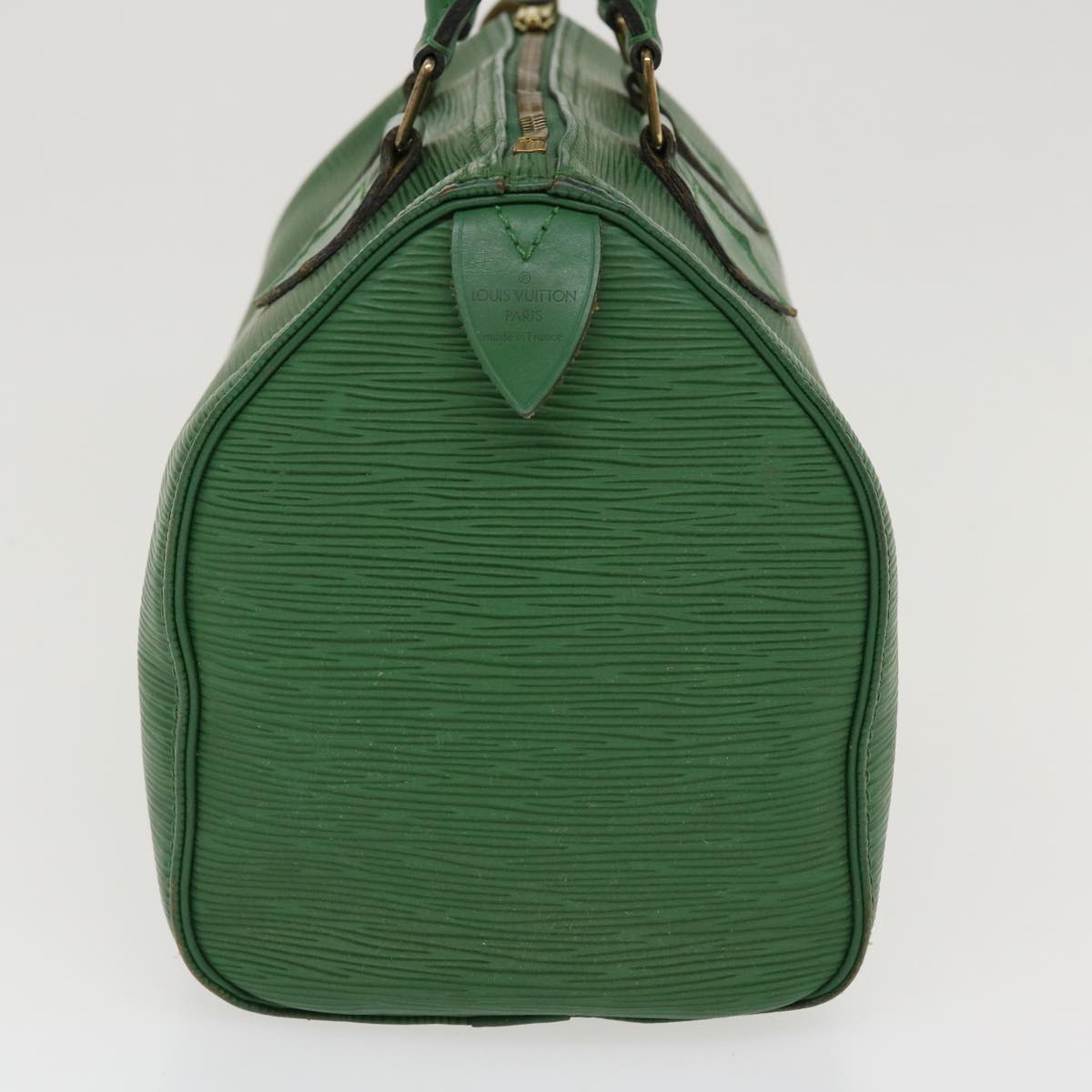 LOUIS VUITTON Epi Speedy 25 Hand Bag Borneo Green M43014 LV 38211