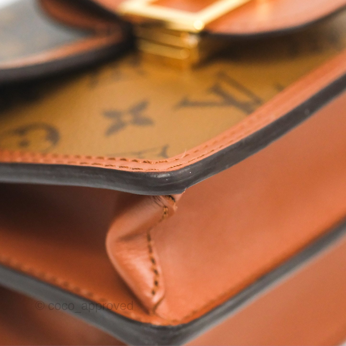 Louis Vuitton Mini Dauphine Monogram Tan Calfskin