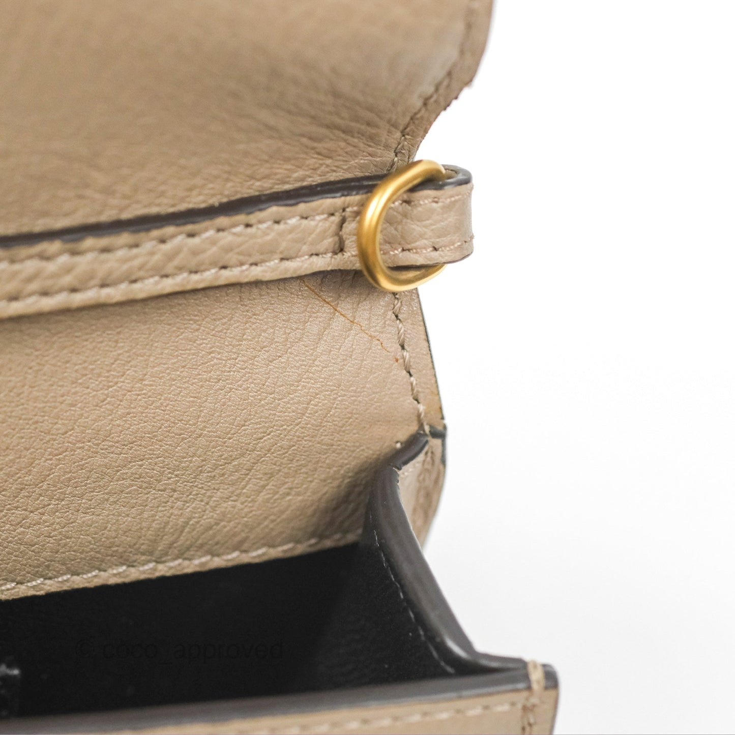 Chloé Nile Minaudière Bracelets Bag Motty Grey Calfskin