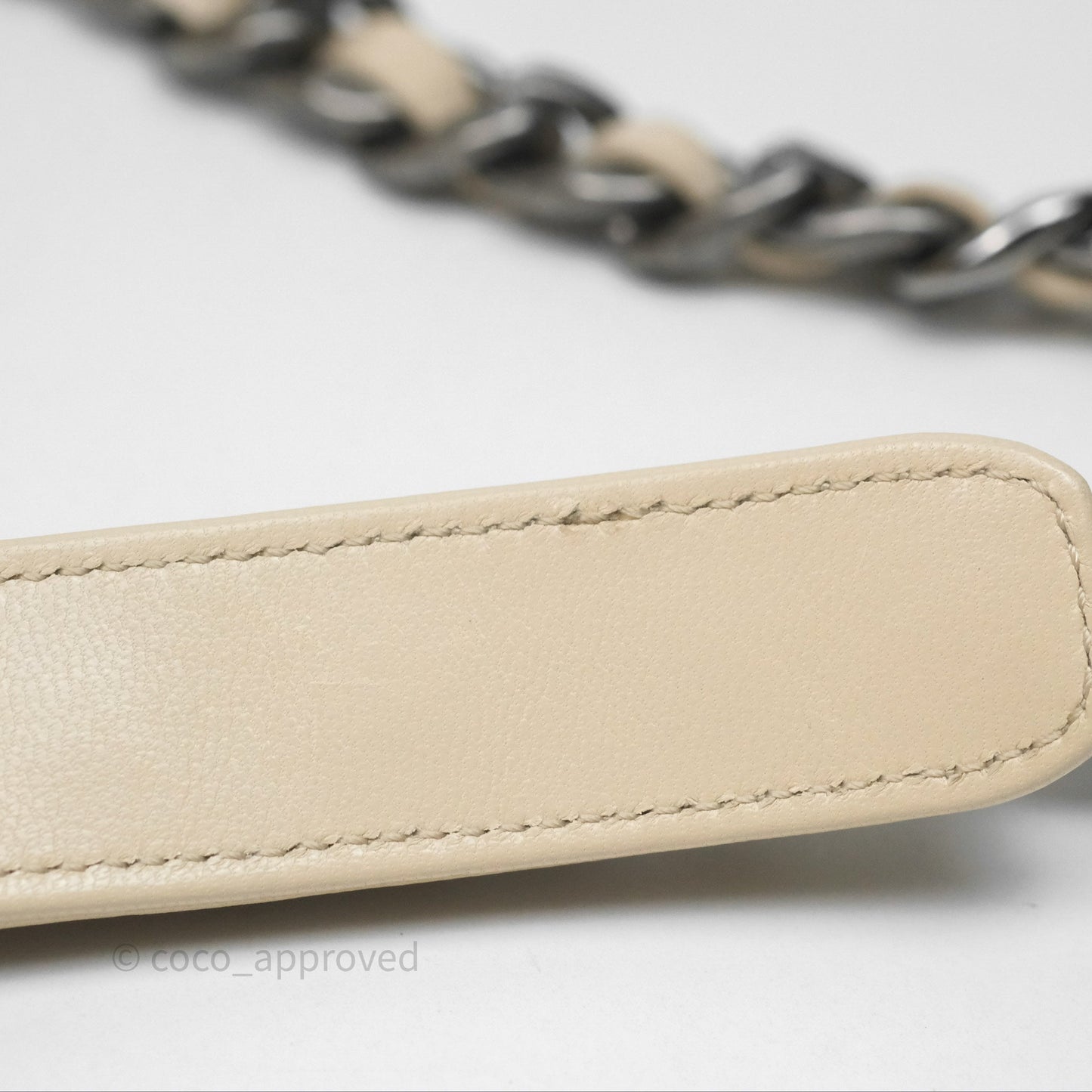 Chanel 19 Small Beige Mixed Hardware