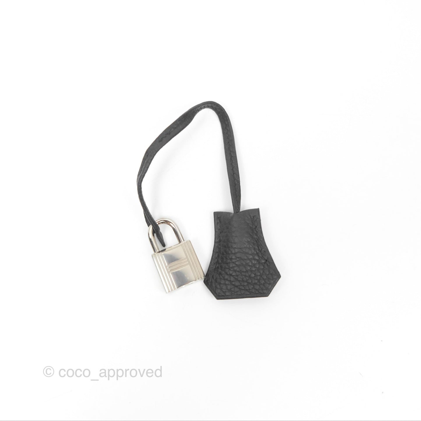 Hermès Retourne Kelly 25 Black Togo Palladium Hardware
